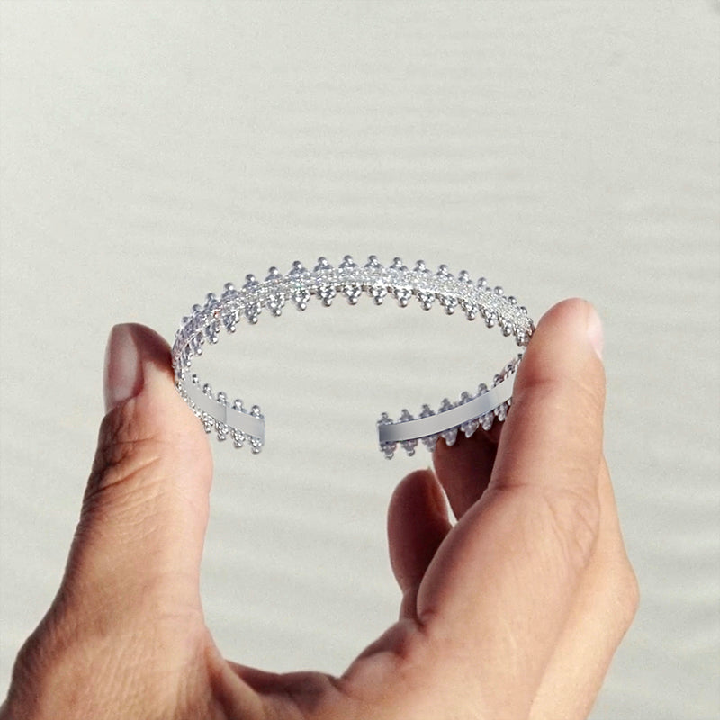Regina Beaded Cuff & Ring Set – FIORENE