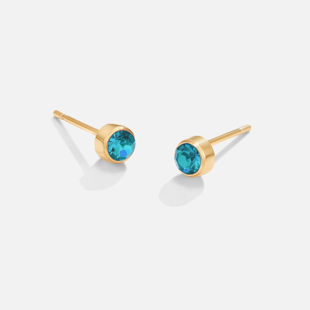 Rainbow Gemstone Earrings – FIORENE
