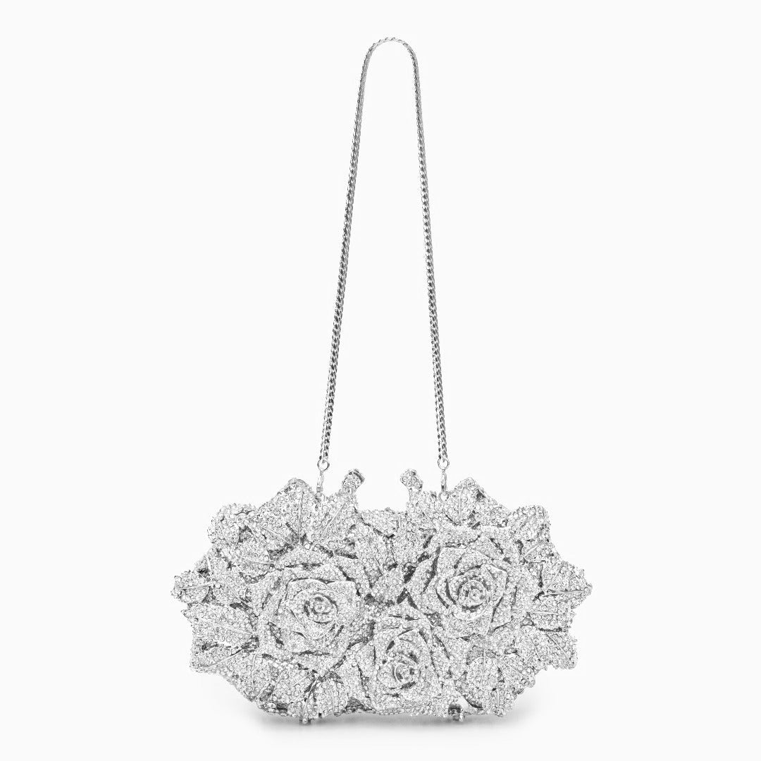 Crystal Roseraie Clutch – FIORENE