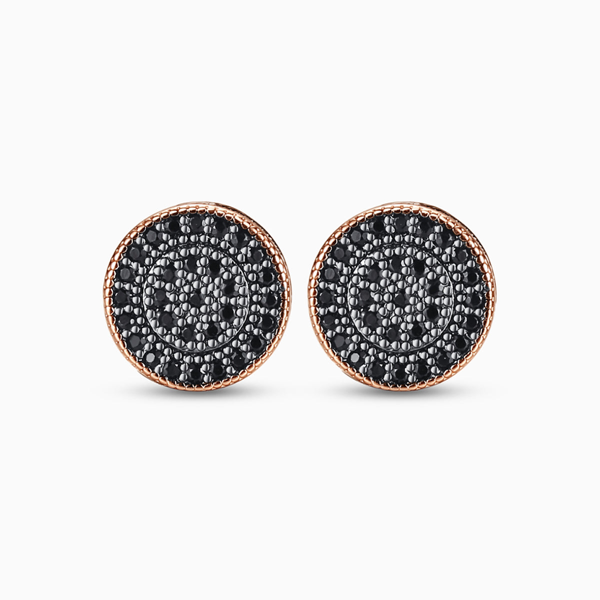 Oria Midnight Stud Earrings - FIORENE