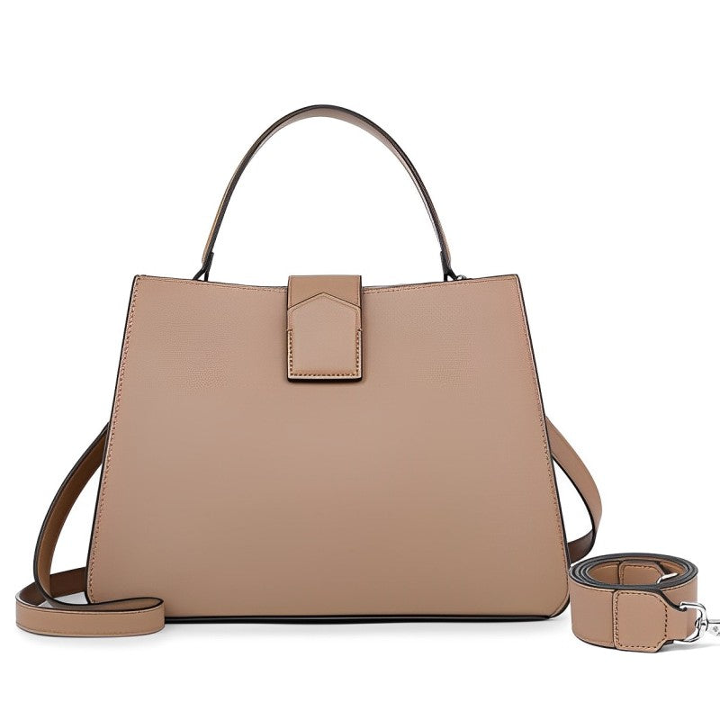 Camel Serenity Shoulder Bag – FIORENE