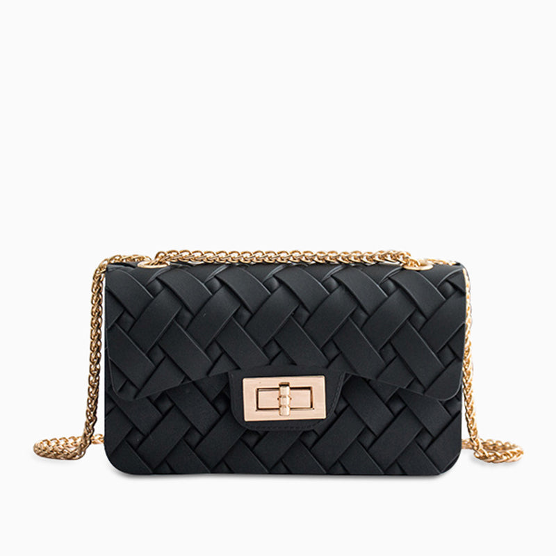 Azzurra Woven Crossbody Bag – FIORENE