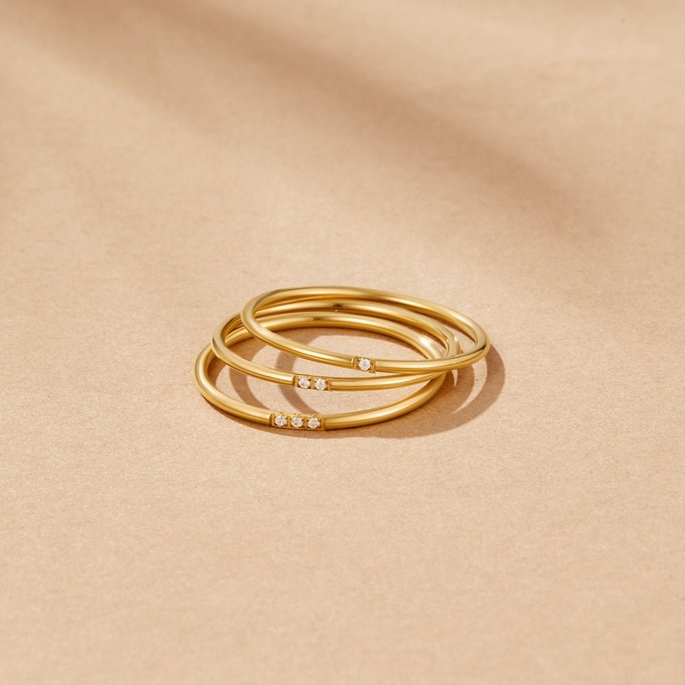 Golden Progress Ring – FIORENE