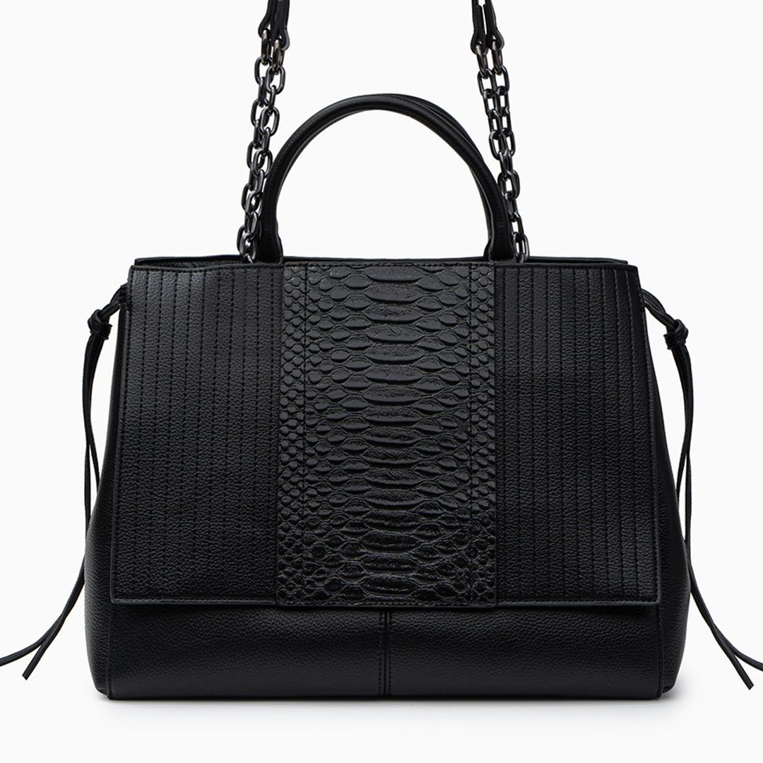 Milano Noir Weekender Tote Bag – FIORENE