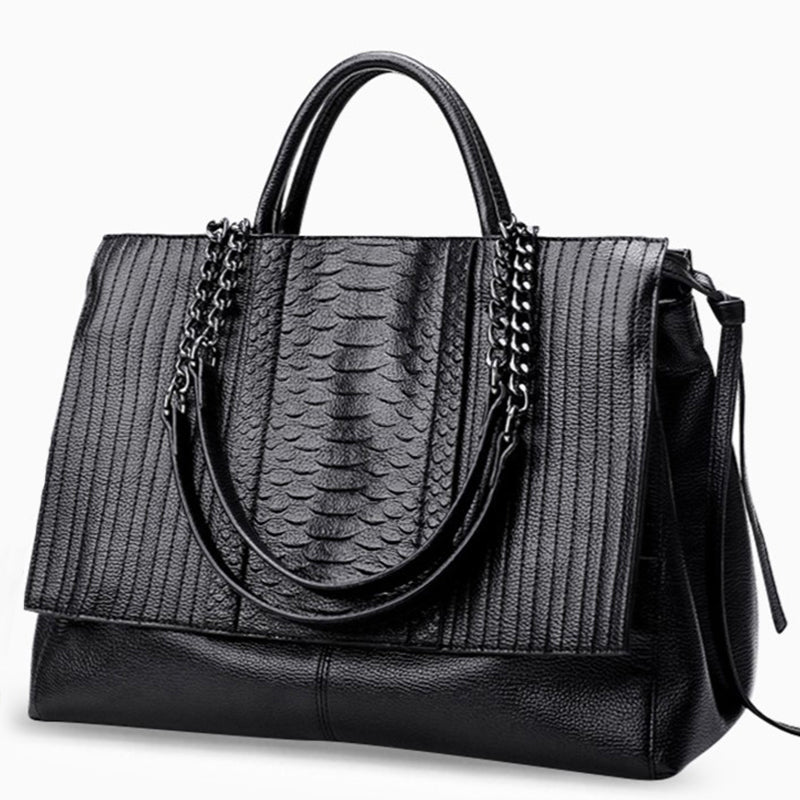 Milano Noir Weekender Tote Bag – FIORENE