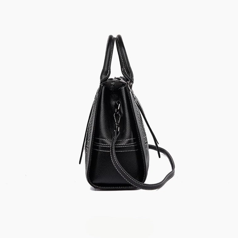 Onyx Serpent Texture Tote Bag – FIORENE