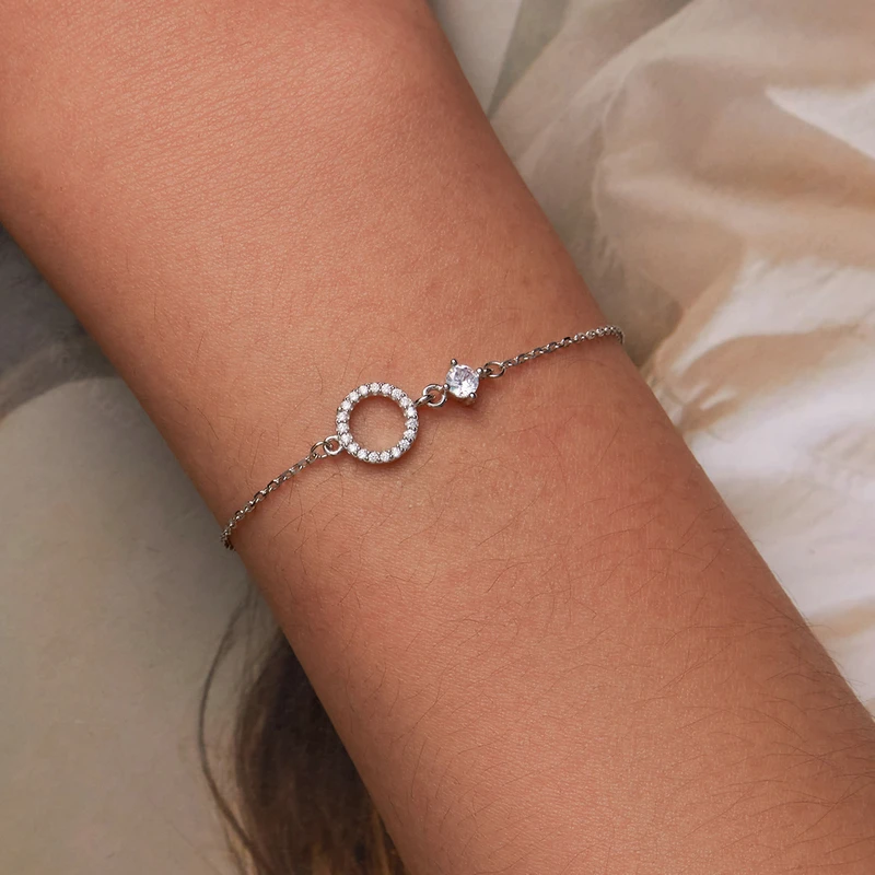 Éclat Open Circle Bracelet – FIORENE