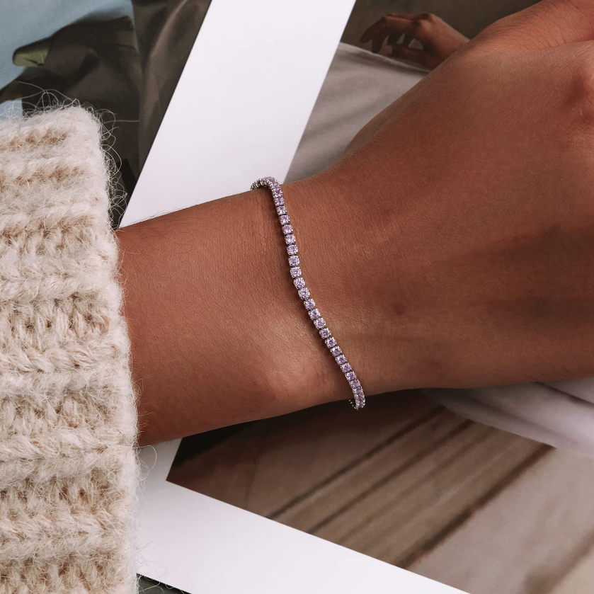 Clarisse Adjustable Tennis Bracelet – FIORENE
