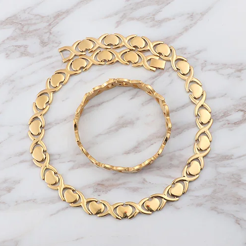 Valente Gold Link Set – FIORENE
