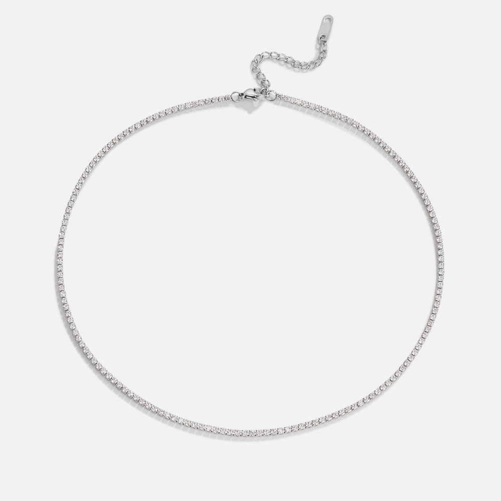 Radiant Tennis Necklace – FIORENE
