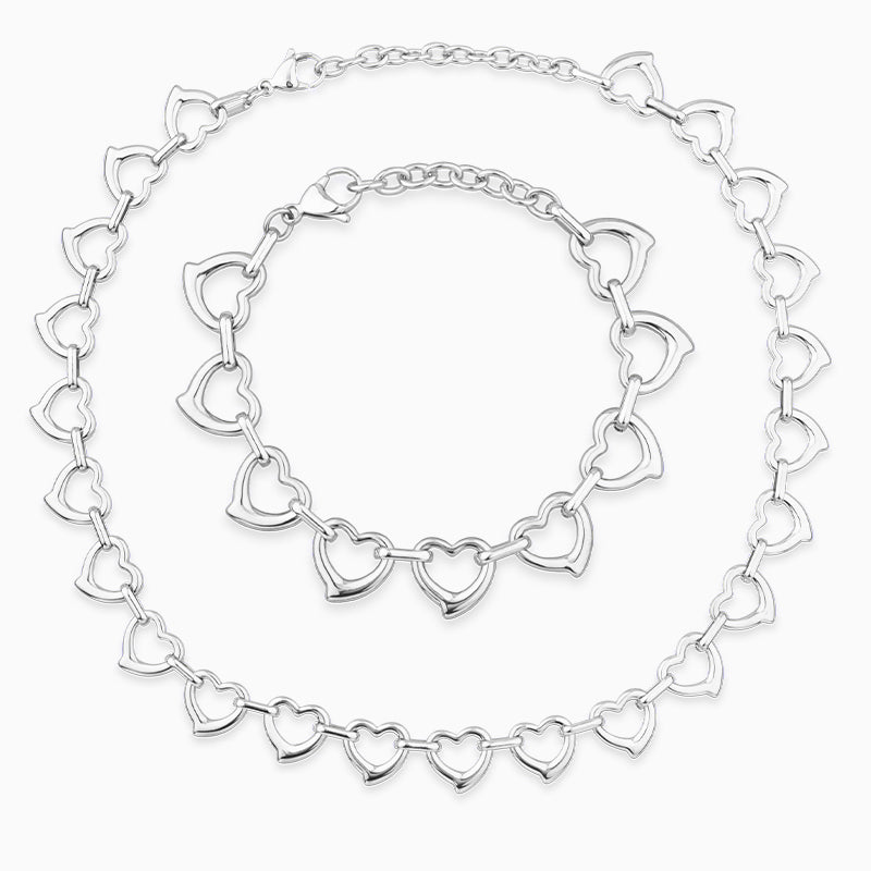 Amora Linked Hearts Set - FIORENE