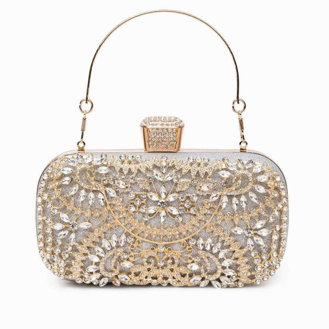 Aurora Royale Crystal Clutch – FIORENE