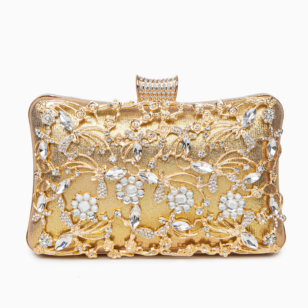 Golden Bloom Clutch – FIORENE