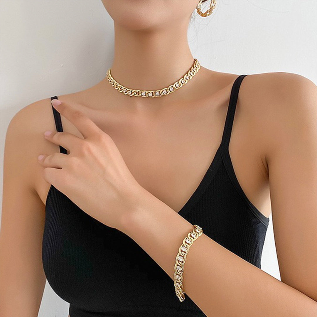 Celene Luxe Link Chain Set – FIORENE