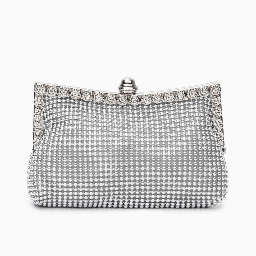 Silver Starlight Clutch – FIORENE