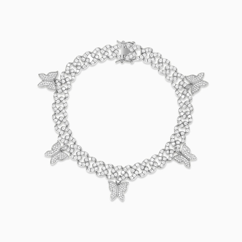 Celeste Butterfly Anklet – FIORENE