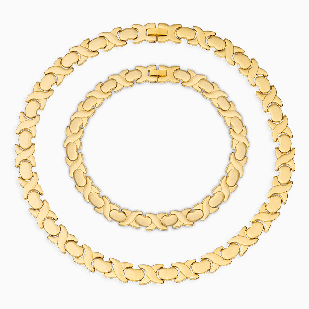 Valente Gold Link Set – FIORENE