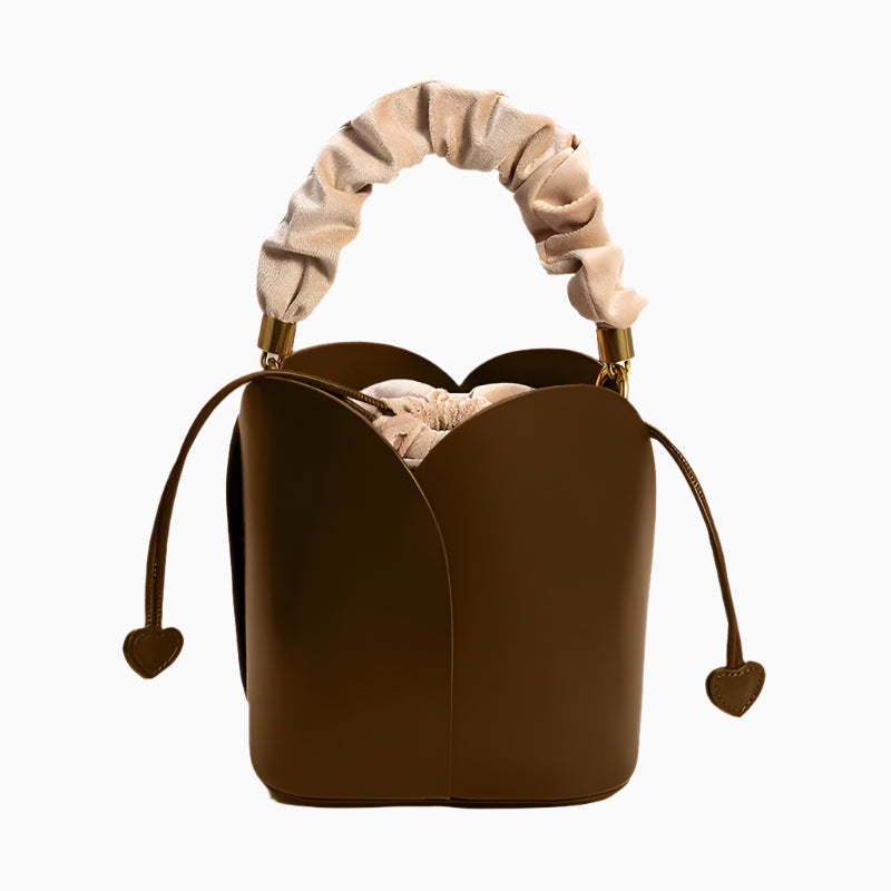 Crimson Blossom Handbag – FIORENE