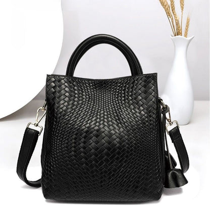 Vittoria Woven Leather Tote Bag – FIORENE