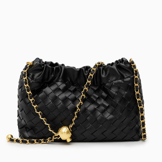 Jet Woven Shoulder Bag – FIORENE