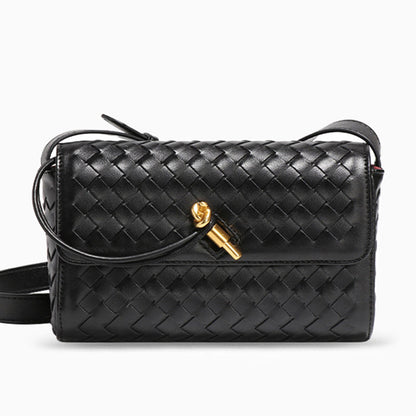 Midnight Weave Crossbody Bag – FIORENE