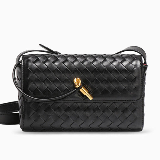 Midnight Weave Crossbody Bag – FIORENE