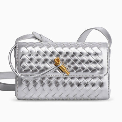 Midnight Weave Crossbody Bag – FIORENE