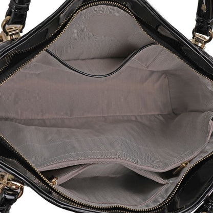 Midnight Croc Radiance Shoulder Bag – FIORENE