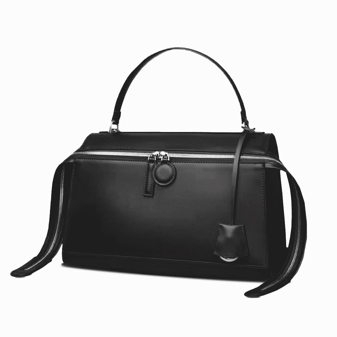 Sleek Structure Zip Tote Bag – FIORENE