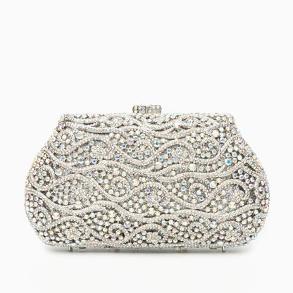 Juliet Crystal Wave Clutch – FIORENE