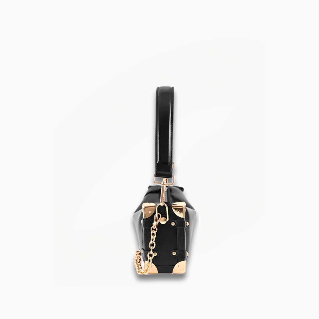 Luxe Lock Chain Bag – FIORENE
