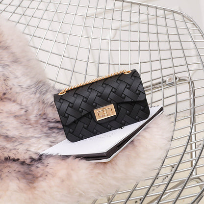 Azzurra Woven Crossbody Bag – FIORENE