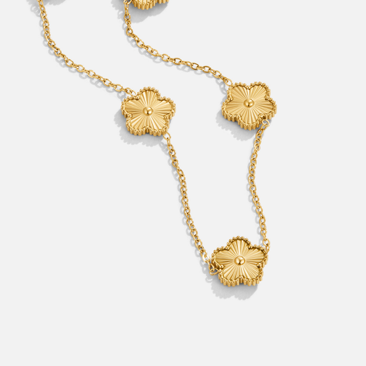 Clover Station Necklace – FIORENE