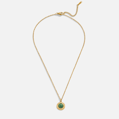 Emerald Medallion Necklace – FIORENE
