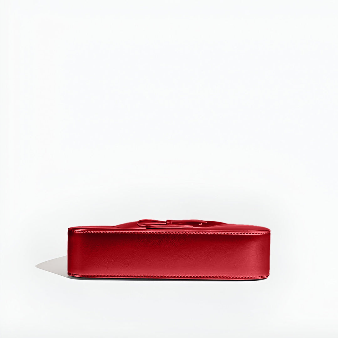 Scarlet Bow Charm Handbag - FIORENE