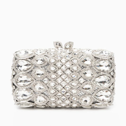 Diamond Frost Luxe Clutch – FIORENE
