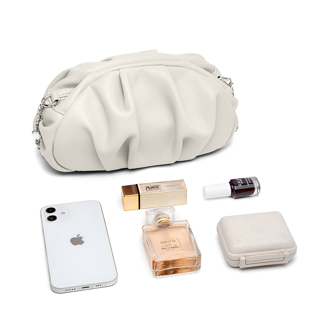 Pearl Chain Shoulder Bag - FIORENE