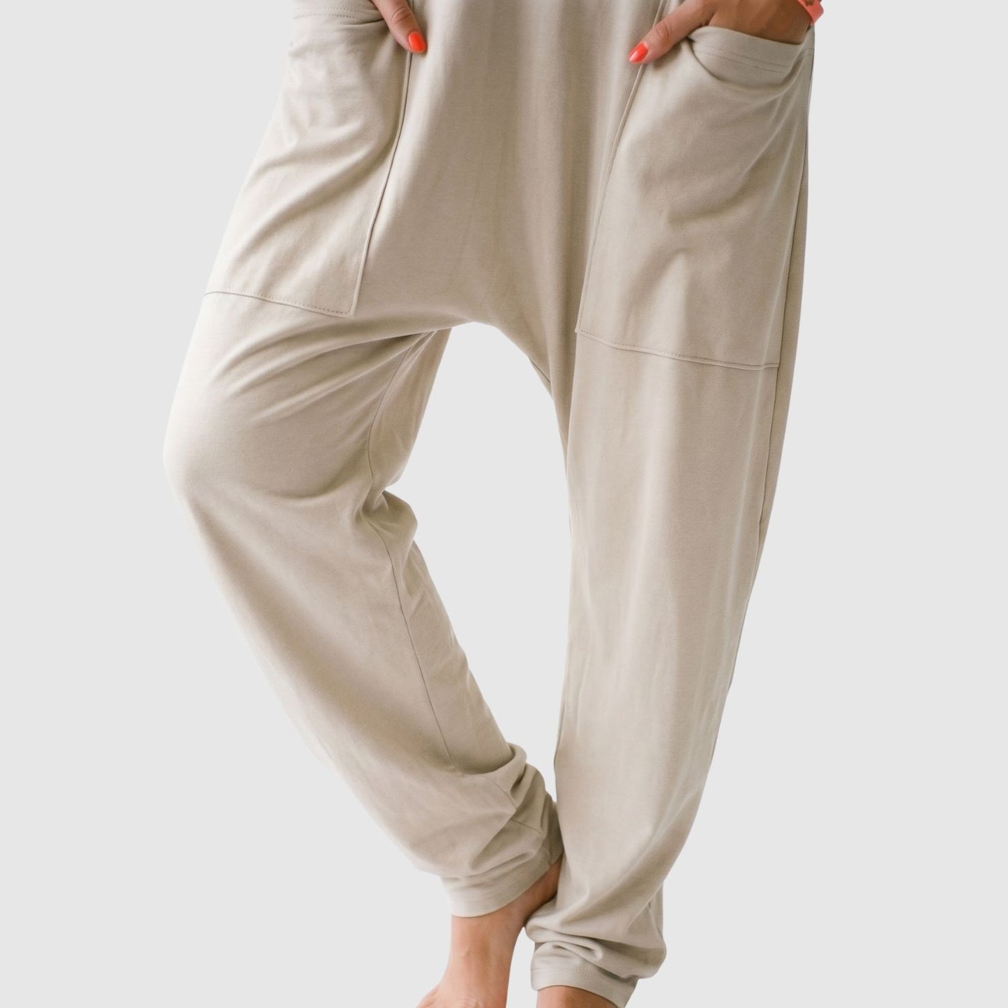 Relaxed Fit Pocket Jumpsuit – FIORENE
