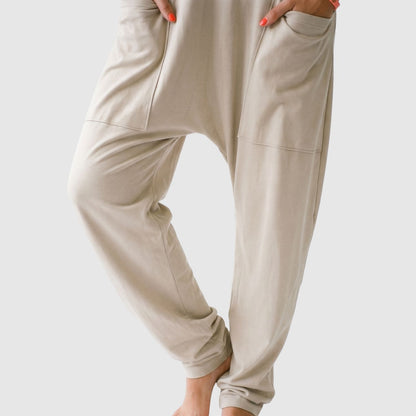Relaxed Fit Pocket Jumpsuit – FIORENE