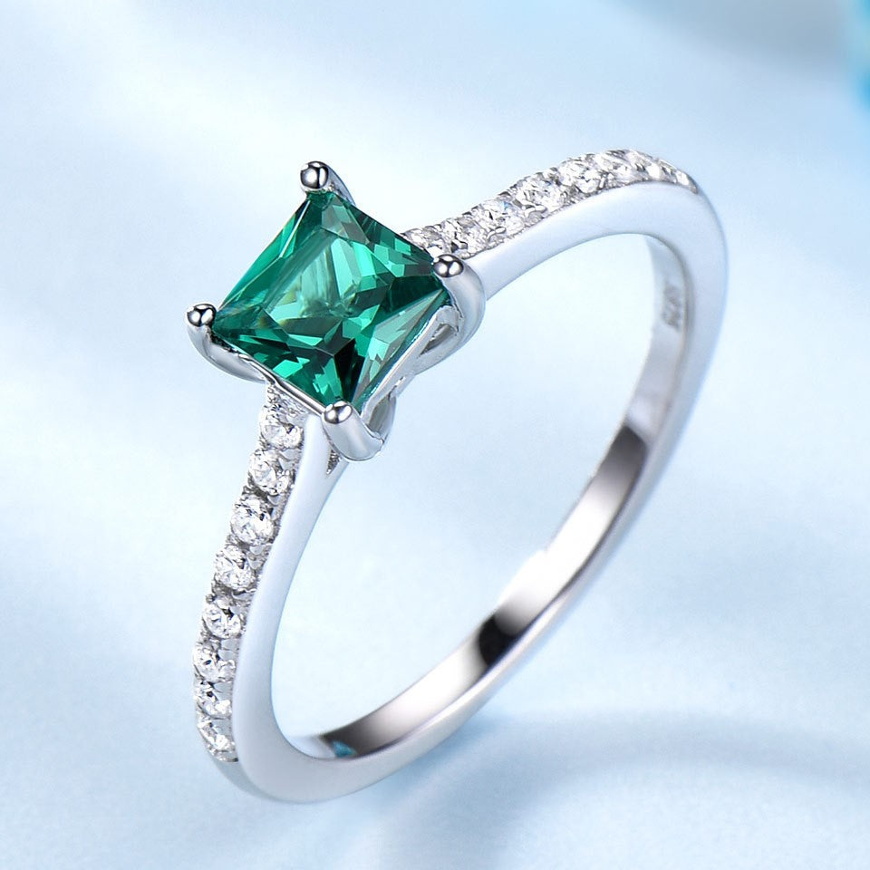 Celestine Ice Blue Ring - FIORENE