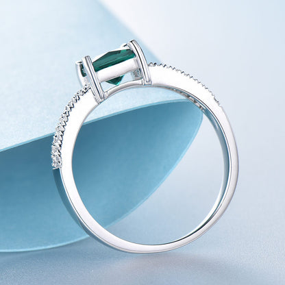 Verdelle Princess Cut Ring - FIORENE