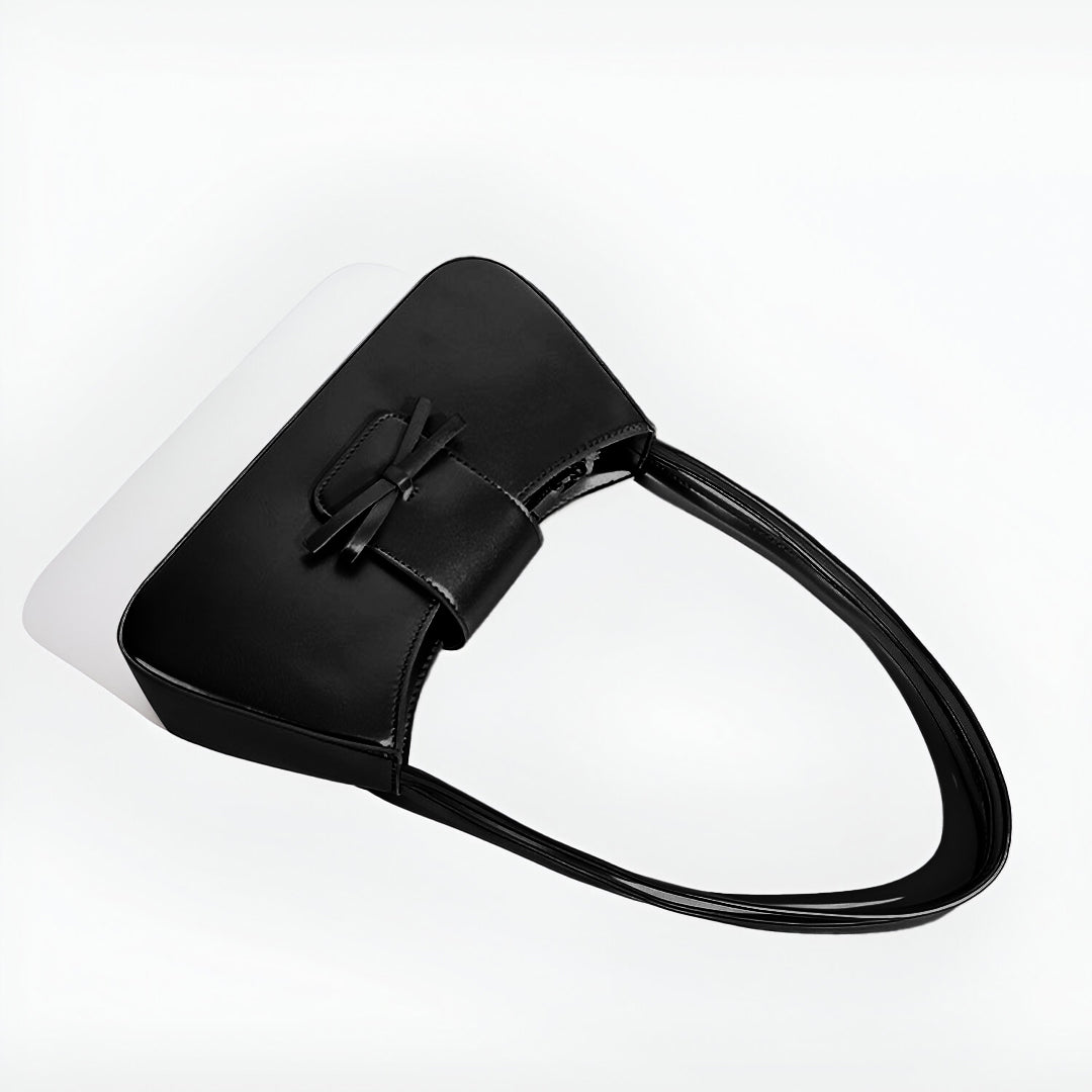 Scarlet Bow Charm Handbag - FIORENE