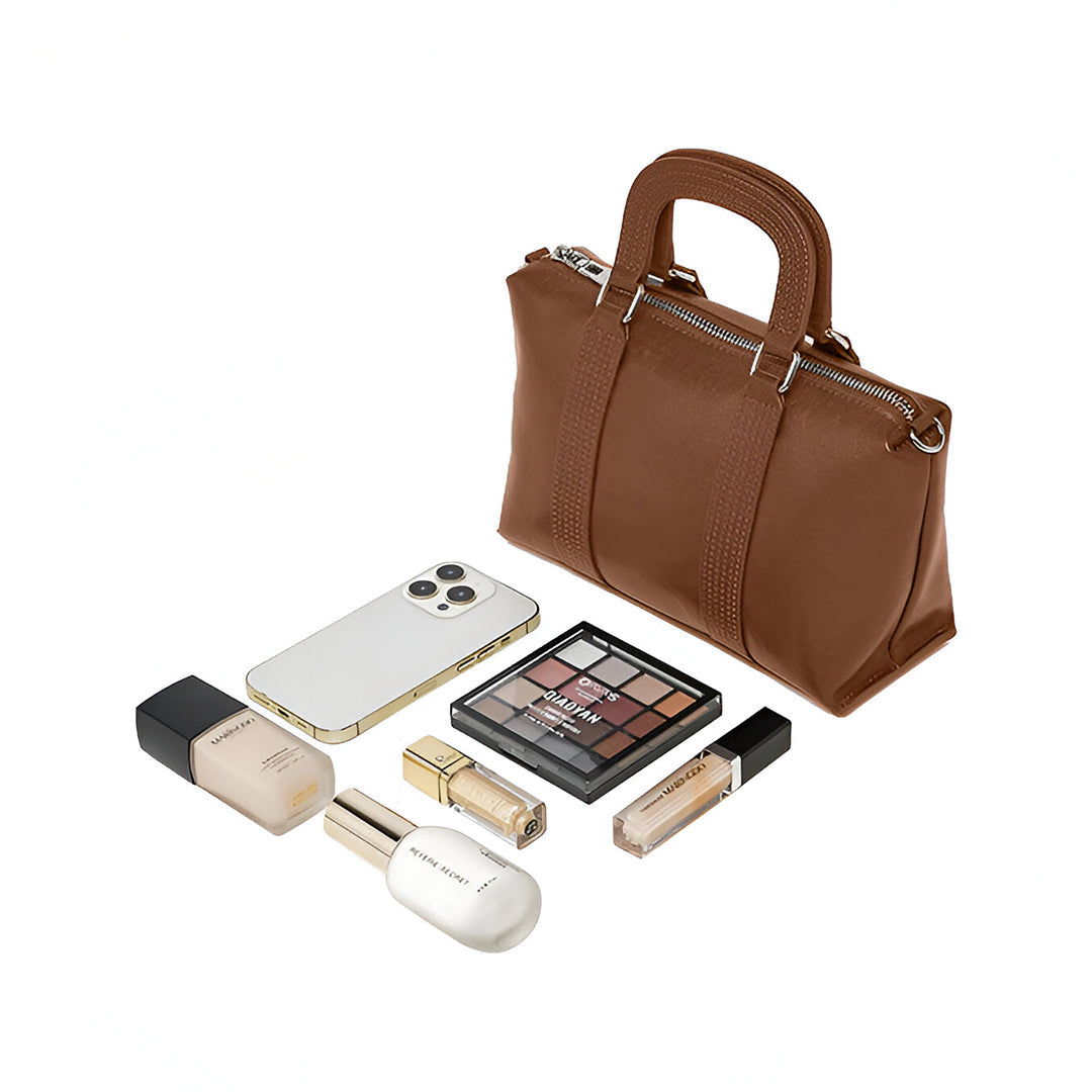Espresso Stitch Shoulder Bag – FIORENE