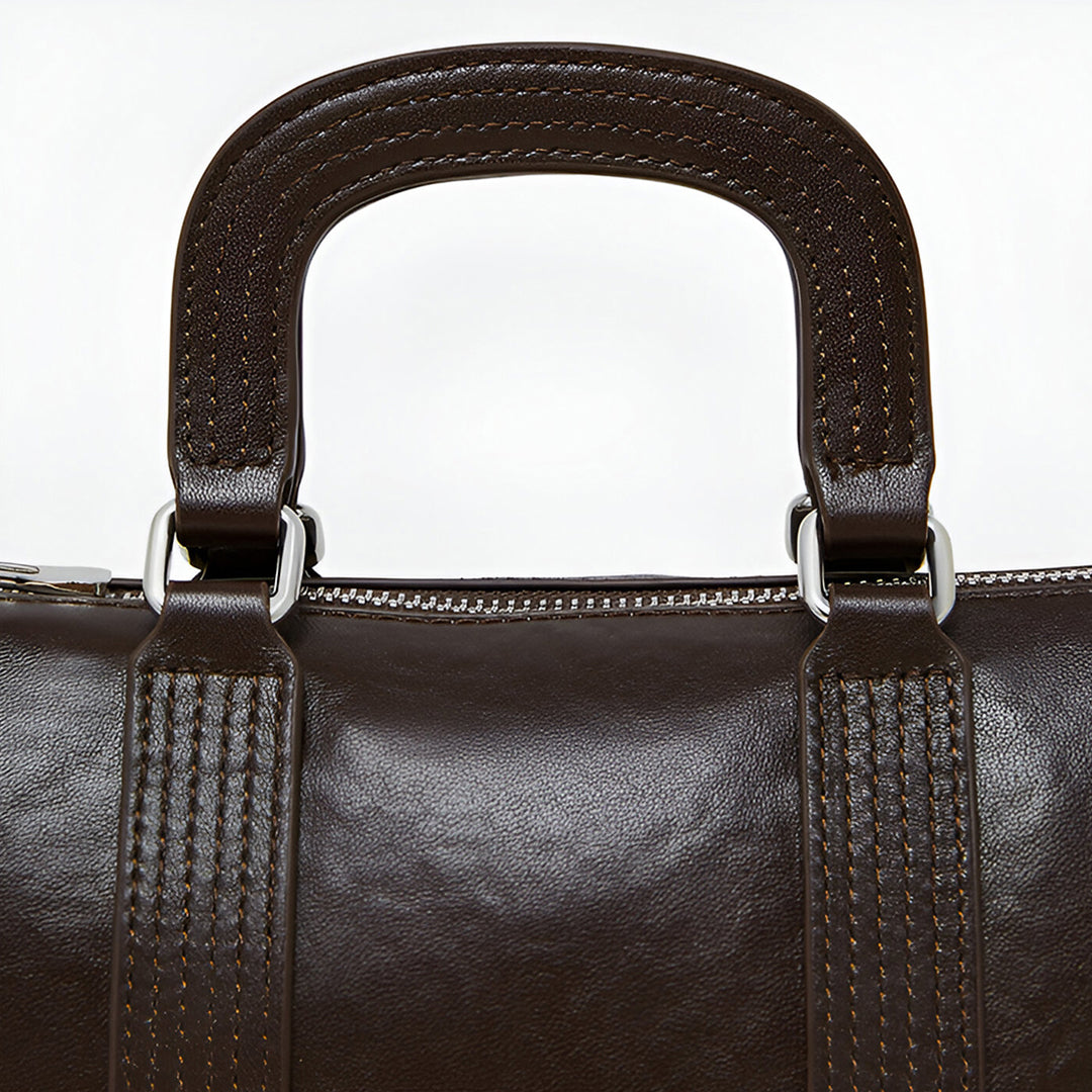 Espresso Stitch Shoulder Bag – FIORENE