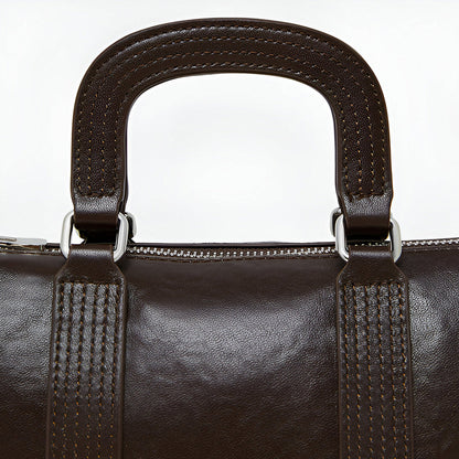 Espresso Stitch Shoulder Bag – FIORENE