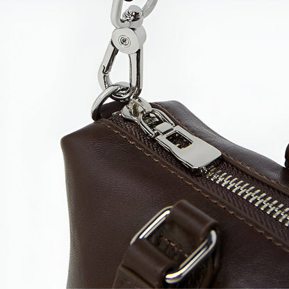 Espresso Stitch Shoulder Bag – FIORENE
