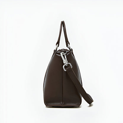 Espresso Stitch Shoulder Bag – FIORENE