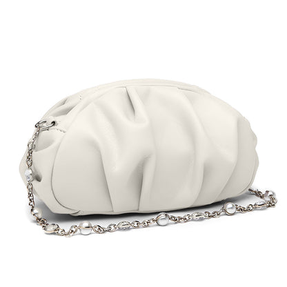 Pearl Chain Shoulder Bag - FIORENE