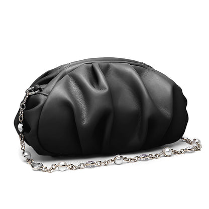 Pearl Chain Shoulder Bag - FIORENE