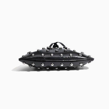 Glam Studded Shoulder Bag - FIORENE
